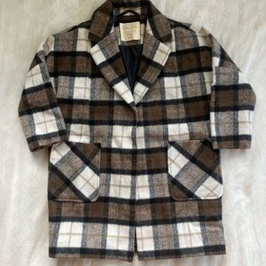 Plaid Winter Coat
